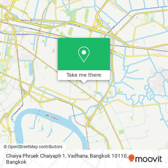 Chaiya Phruek Chaiyaph 1, Vadhana, Bangkok 10110 map