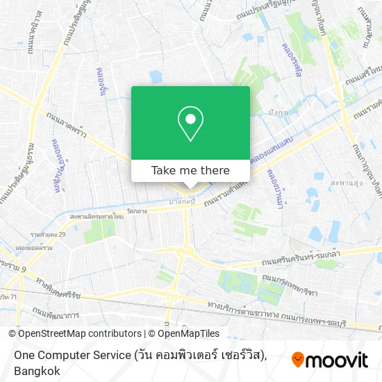 One Computer Service (วัน คอมพิวเตอร์ เซอร์วิส) map