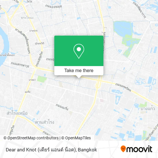 Dear and Knot (เดียร์ แอนด์ น็อต) map