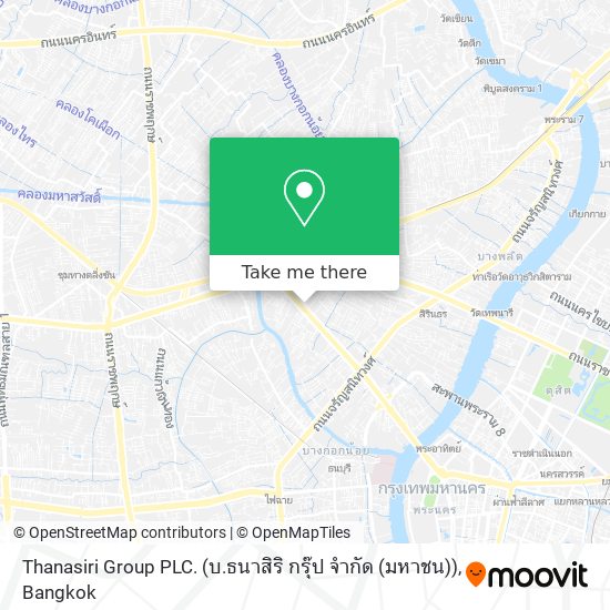 Thanasiri Group PLC. (บ.ธนาสิริ กรุ๊ป จำกัด (มหาชน)) map