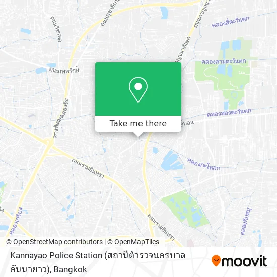 Kannayao Police Station (สถานีตำรวจนครบาลคันนายาว) map