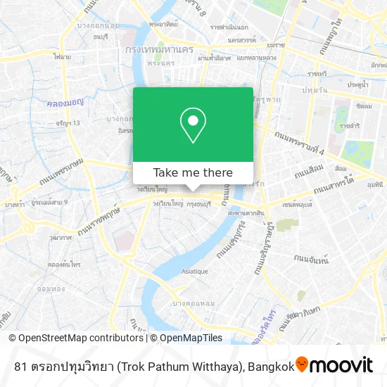 81 ตรอกปทุมวิทยา (Trok Pathum Witthaya) map