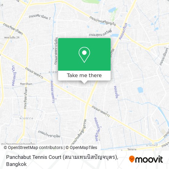 Panchabut Tennis Court (สนามเทนนิสปัญจบุตร) map