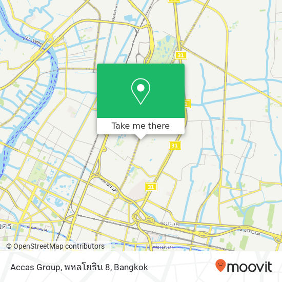 Accas Group, พหลโยธิน 8 map