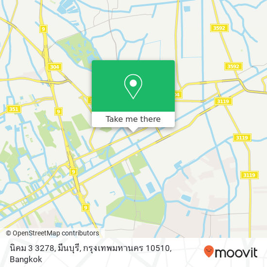 นิคม 3 3278, มีนบุรี, กรุงเทพมหานคร 10510 map