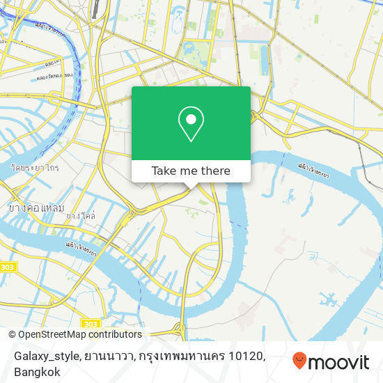 Galaxy_style, ยานนาวา, กรุงเทพมหานคร 10120 map