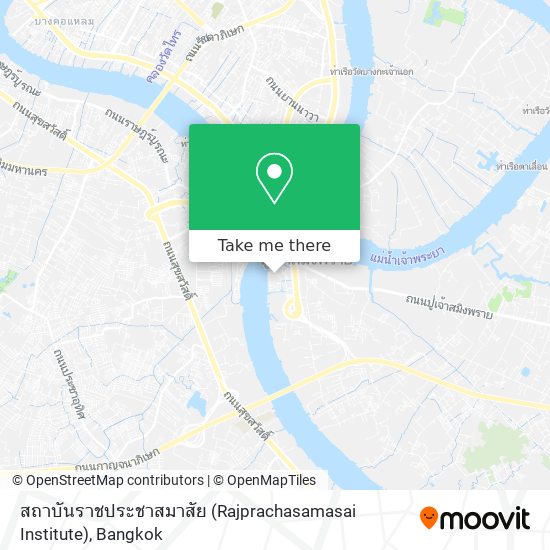 สถาบันราชประชาสมาสัย (Rajprachasamasai Institute) map