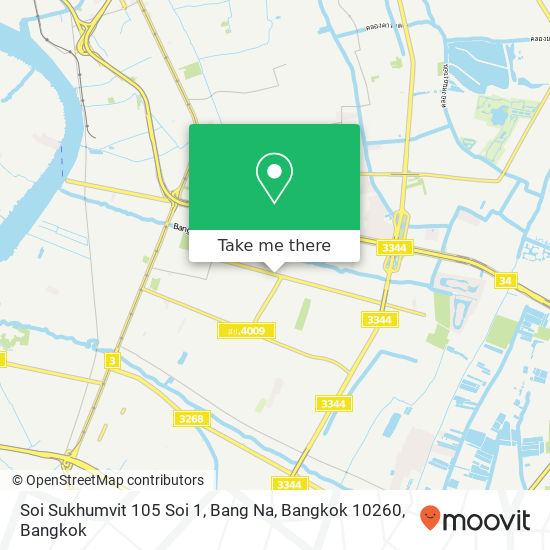 Soi Sukhumvit 105 Soi 1, Bang Na, Bangkok 10260 map