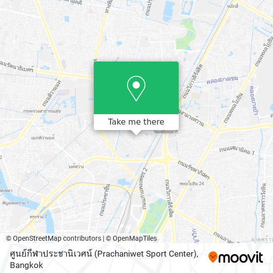 ศูนย์กีฬาประชานิเวศน์ (Prachaniwet Sport Center) map