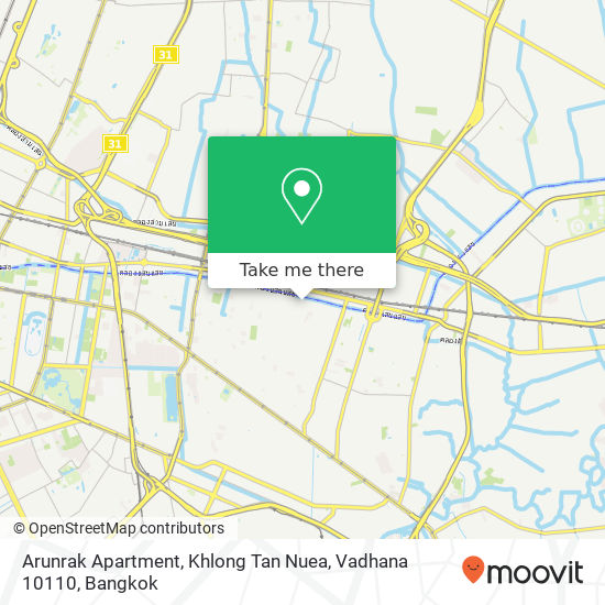 Arunrak Apartment, Khlong Tan Nuea, Vadhana 10110 map