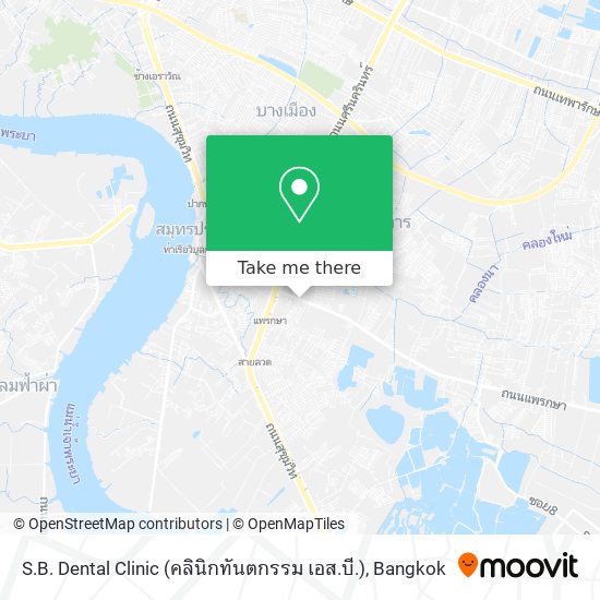 S.B. Dental Clinic (คลินิกทันตกรรม เอส.บี.) map