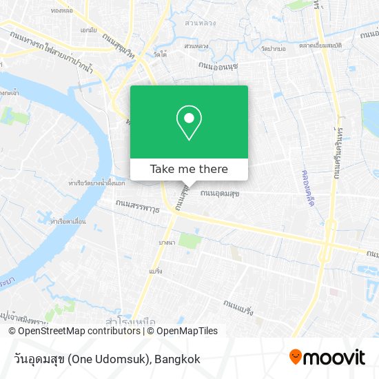 วันอุดมสุข (One Udomsuk) map