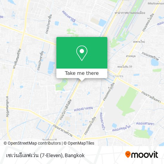 เซเว่นอีเลฟเว่น (7-Eleven) map