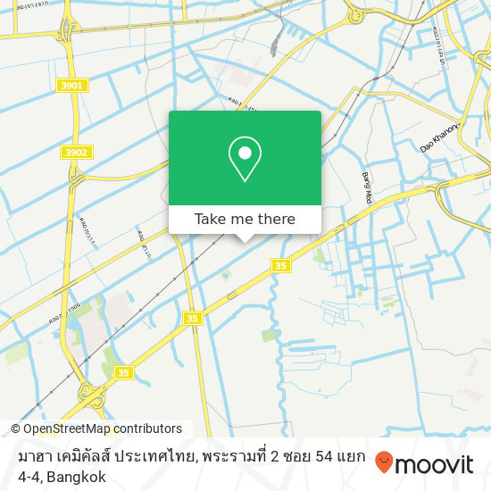 มาฮา เคมิคัลส์ ประเทศไทย, พระรามที่ 2 ซอย 54 แยก 4-4 map
