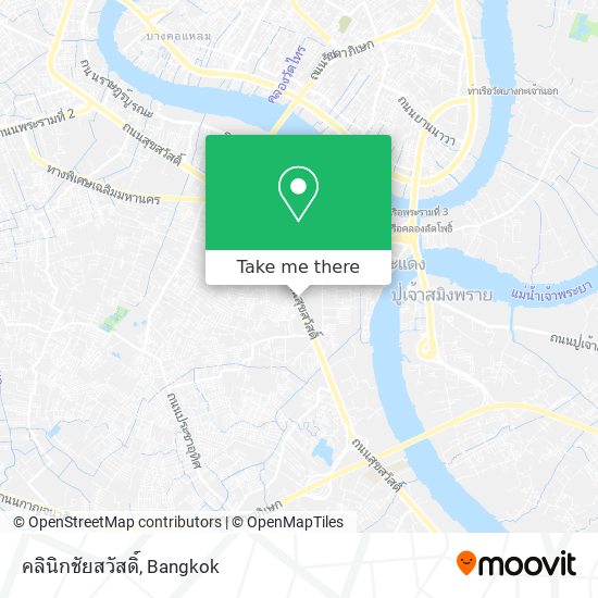 คลินิกชัยสวัสดิ์ map