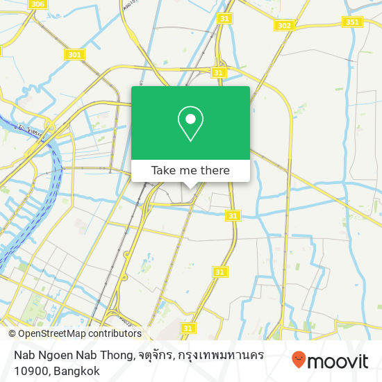 Nab Ngoen Nab Thong, จตุจักร, กรุงเทพมหานคร 10900 map