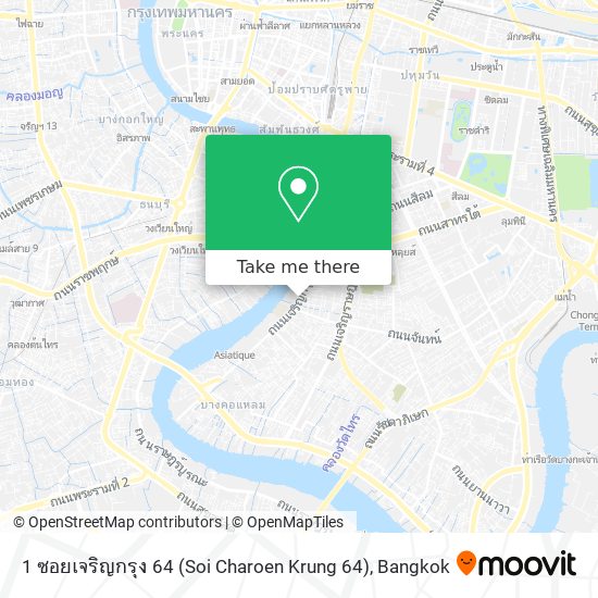 1 ซอยเจริญกรุง 64 (Soi Charoen Krung 64) map