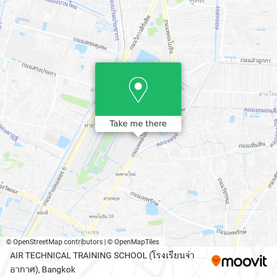 AIR TECHNICAL TRAINING SCHOOL (โรงเรียนจ่าอากาศ) map