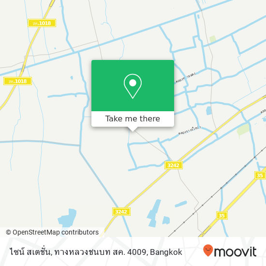 ไซน์ สเตชั่น, ทางหลวงชนบท สค. 4009 map