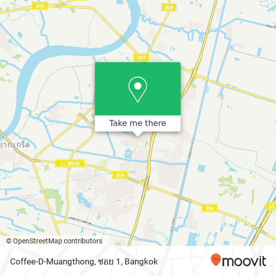 Coffee-D-Muangthong, ซอย 1 map