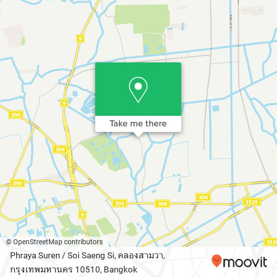 Phraya Suren / Soi Saeng Si, คลองสามวา, กรุงเทพมหานคร 10510 map