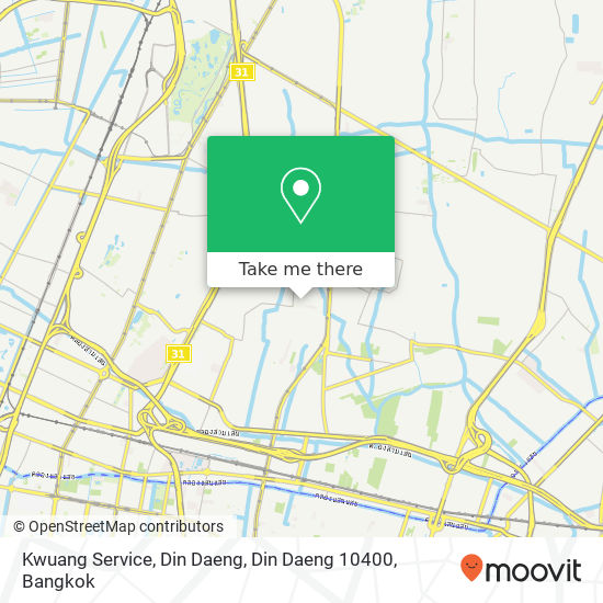 Kwuang Service, Din Daeng, Din Daeng 10400 map