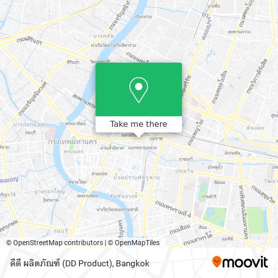 ดีดี ผลิตภัณฑ์ (DD Product) map