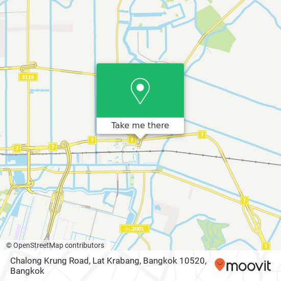 Chalong Krung Road, Lat Krabang, Bangkok 10520 map