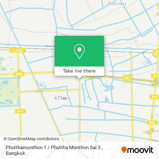 Phutthamonthon 1 / Phuttha Monthon Sai 3 map