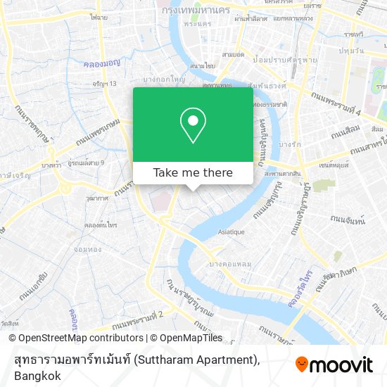 สุทธารามอพาร์ทเม้นท์ (Suttharam Apartment) map