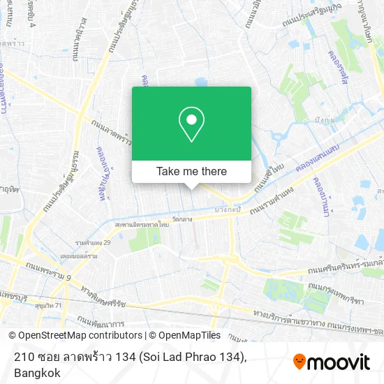 210 ซอย ลาดพร้าว 134 (Soi Lad Phrao 134) map