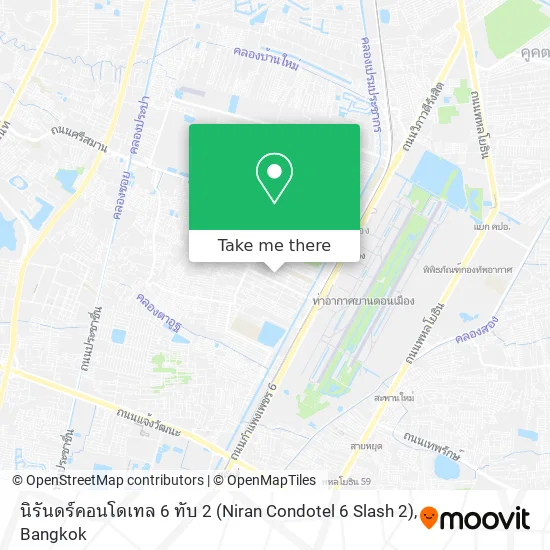 นิรันดร์คอนโดเทล 6 ทับ 2 (Niran Condotel 6 Slash 2) map