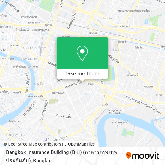 Bangkok Insurance Building (BKI) (อาคารกรุงเทพประกันภัย) map