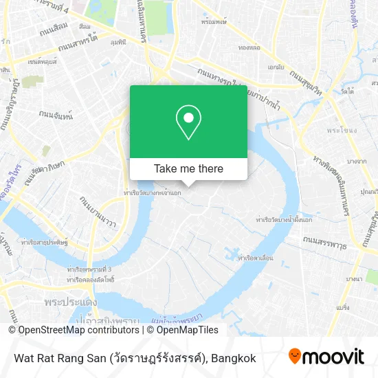 Wat Rat Rang San (วัดราษฎร์รังสรรค์) map