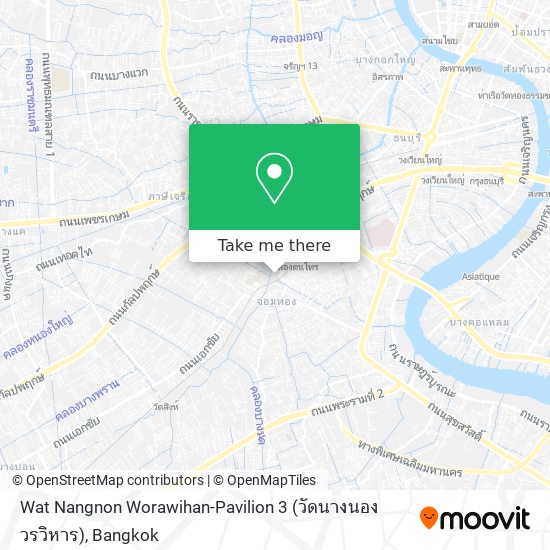 Wat Nangnon Worawihan-Pavilion 3 (วัดนางนองวรวิหาร) map