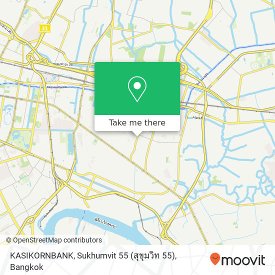 KASIKORNBANK, Sukhumvit 55 (สุขุมวิท 55) map