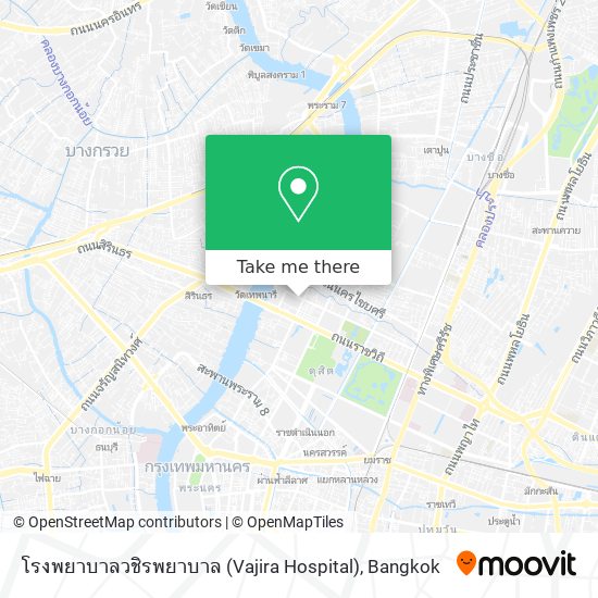โรงพยาบาลวชิรพยาบาล (Vajira Hospital) map