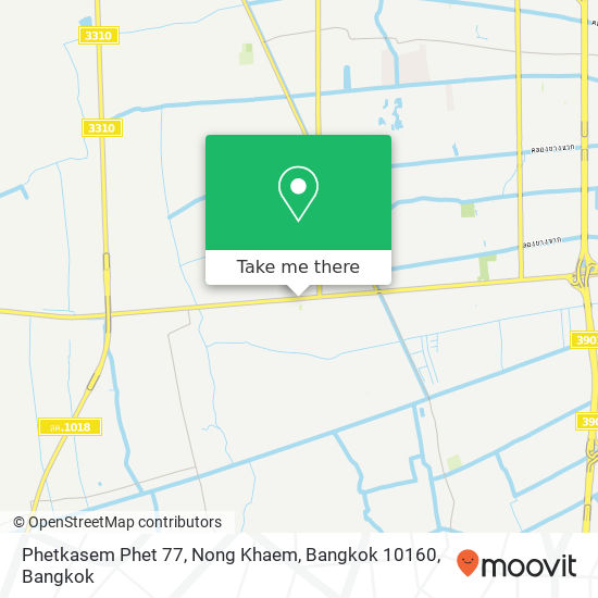 Phetkasem Phet 77, Nong Khaem, Bangkok 10160 map