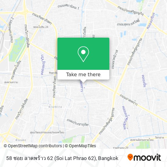 58 ซอย ลาดพร้าว 62 (Soi Lat Phrao 62) map