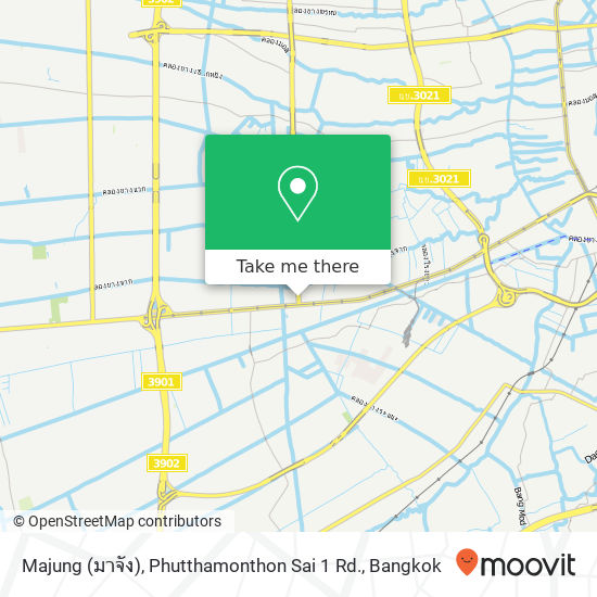 Majung (มาจัง), Phutthamonthon Sai 1 Rd. map