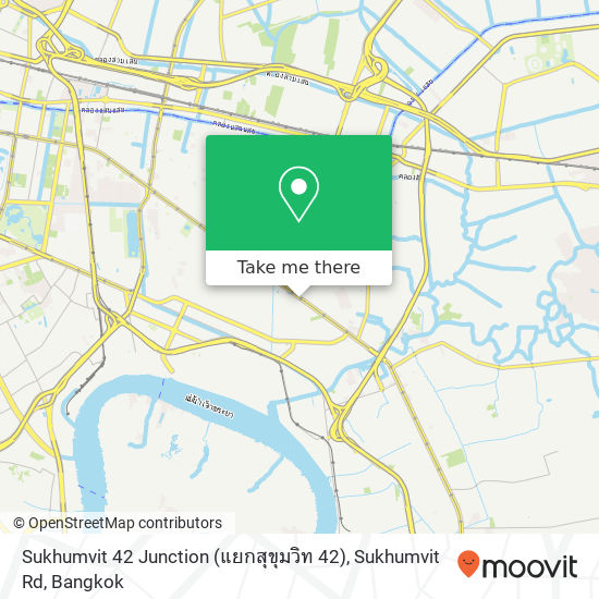 Sukhumvit 42 Junction (แยกสุขุมวิท 42), Sukhumvit Rd map