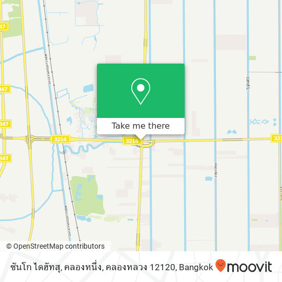 ซันโก ไดฮัทสุ, คลองหนึ่ง, คลองหลวง 12120 map