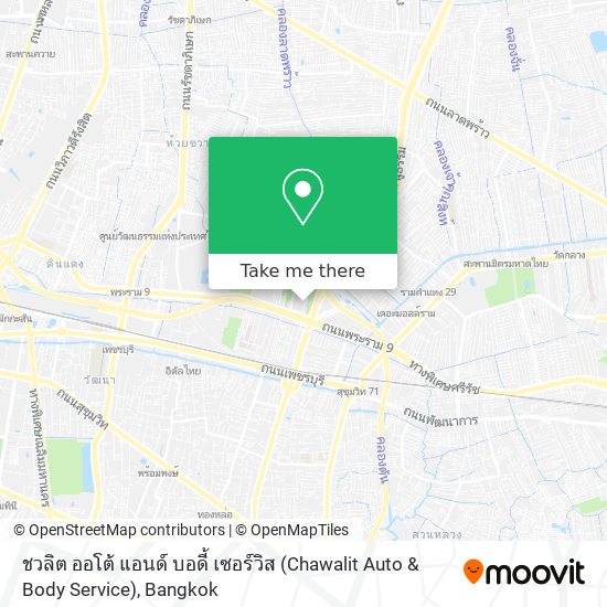 ชวลิต ออโต้ แอนด์ บอดี้ เซอร์วิส (Chawalit Auto & Body Service) map