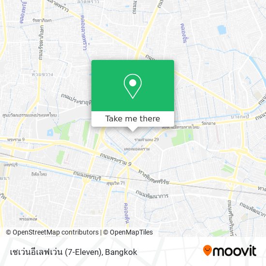 เซเว่นอีเลฟเว่น (7-Eleven) map