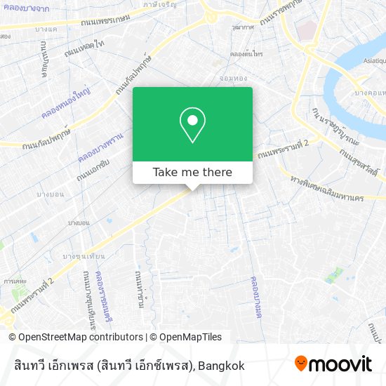 สินทวี เอ็กเพรส (สินทวี เอ็กซ์เพรส) map