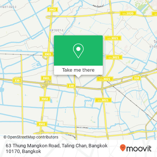 63 Thung Mangkon Road, Taling Chan, Bangkok 10170 map