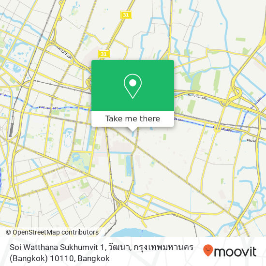 Soi Watthana Sukhumvit 1, วัฒนา, กรุงเทพมหานคร (Bangkok) 10110 map