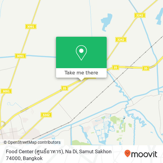 Food Center (ศูนย์อาหาร), Na Di, Samut Sakhon 74000 map