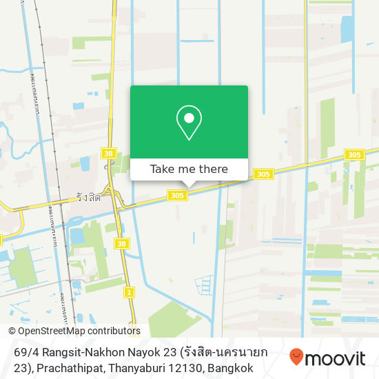 69 / 4 Rangsit-Nakhon Nayok 23 (รังสิต-นครนายก 23), Prachathipat, Thanyaburi 12130 map