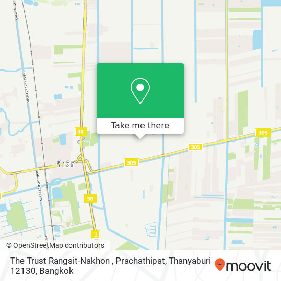 The Trust Rangsit-Nakhon , Prachathipat, Thanyaburi 12130 map